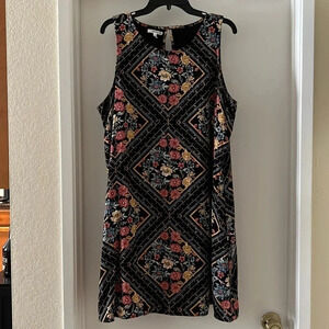 Maurice’s‎ Floral Lined Dress Womens X-Large